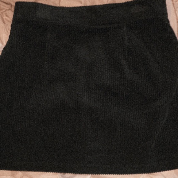 Dark gray zipper skirt - Picture 2 of 2
